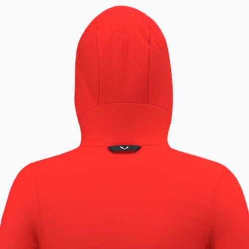 Salewa bluză de trekking pentru femei Agner Polarlite cu glugă roșu 00-0000028558
