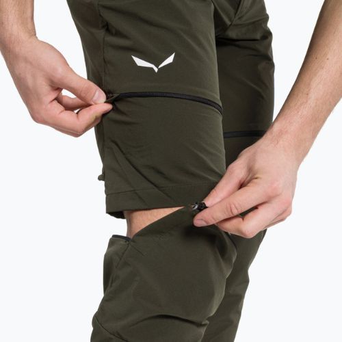 Pantaloni de trekking pentru bărbați Salewa Pedroc 2 DST 2/1 verde 00-0000028587
