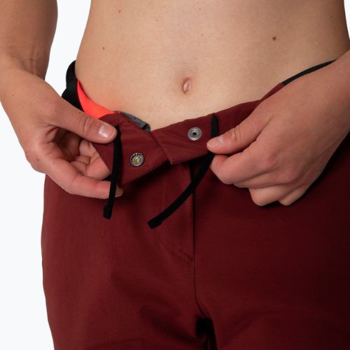 Pantaloni de trekking pentru femei Salewa Pedroc 2 DST 2/1 maro 00-0000028588