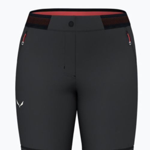 Pantaloni de trekking pentru femei Salewa Pedroc 2 DST 2/1 negru 00-0000028588