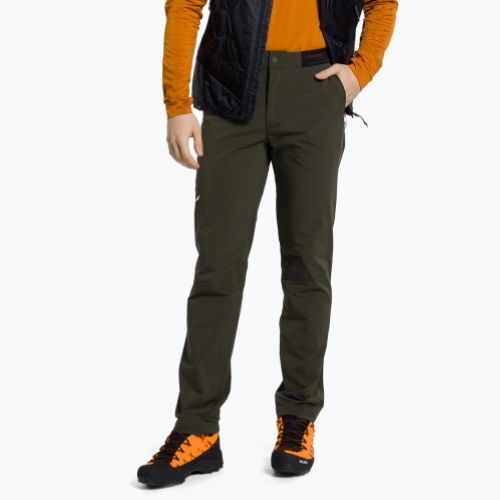 Pantaloni de trekking pentru bărbați Salewa Pedroc 4 DST verde 00-0000028591