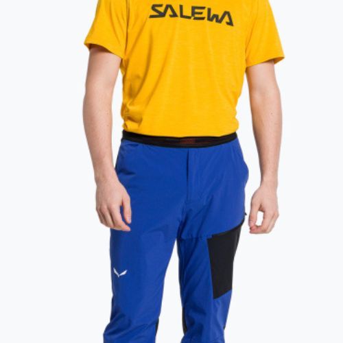 Pantaloni de trekking pentru bărbați Salewa Pedroc 2 DST Albastru deschis 00-0000028597