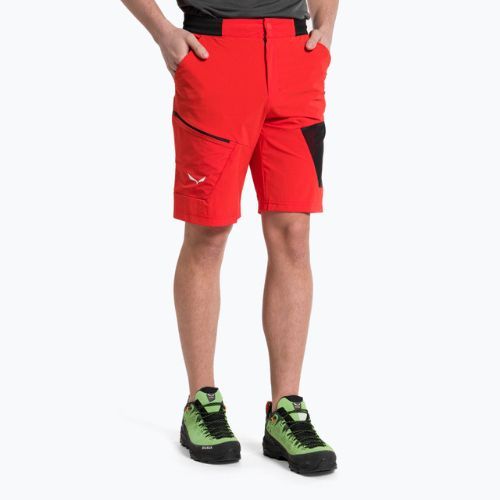 Pantaloni scurți de trekking pentru bărbați Salewa Pedroc 3 DST Cargo roșu 00-0000028601