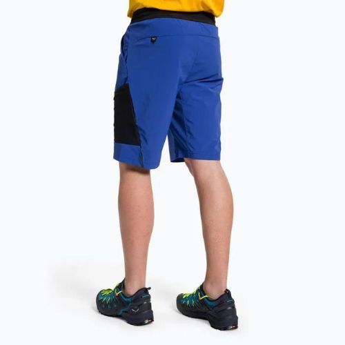 Pantaloni scurți de trekking pentru bărbați Salewa Pedroc 3 DST Cargo Cargo albastru marin 00-0000028601