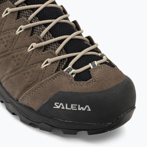 Cizme de trekking pentru femei Salewa Alp Mate Mid WP bej 00-0000061385