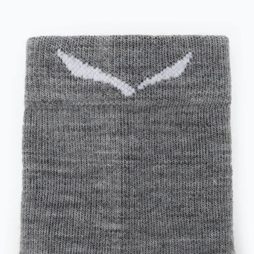 Șosete de trekking pentru bărbați Salewa MTN TRN AM QRT gri 00-0000069034