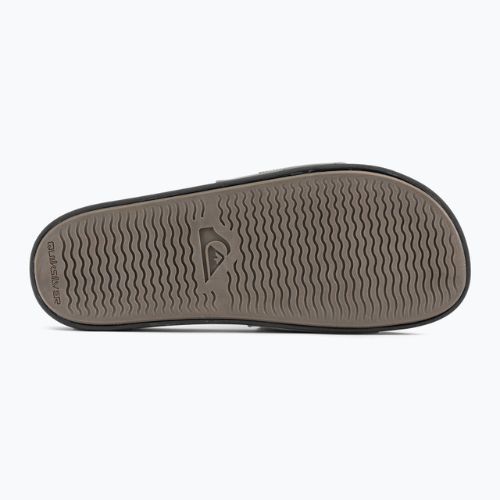 Șlapi pentru bărbați Quiksilver Rivi Wordmark Slide grey