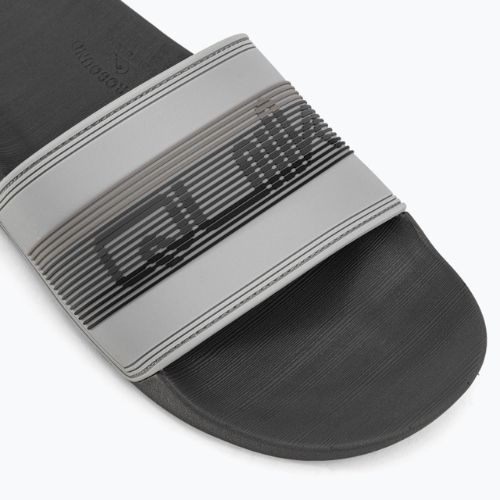 Șlapi pentru bărbați Quiksilver Rivi Wordmark Slide grey