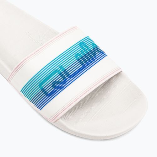 Șlapi pentru bărbați Quiksilver Rivi Wordmark Slide white/blue/blue