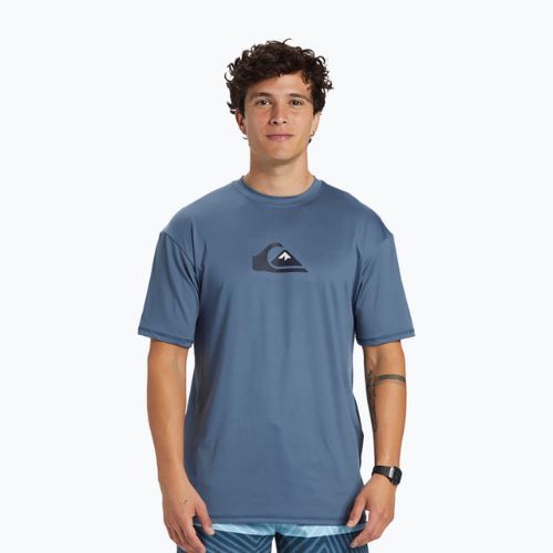 Quiksilver Solid Streak tricou UPF 50+ pentru bărbați albastru marin EQYWR03386-BYG0