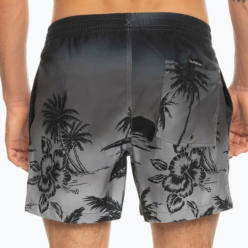 Pantaloni scurți de baie Quiksilver Everyday Paradise Volley 15" gri EQYJV03999-KVJ6 pentru bărbați