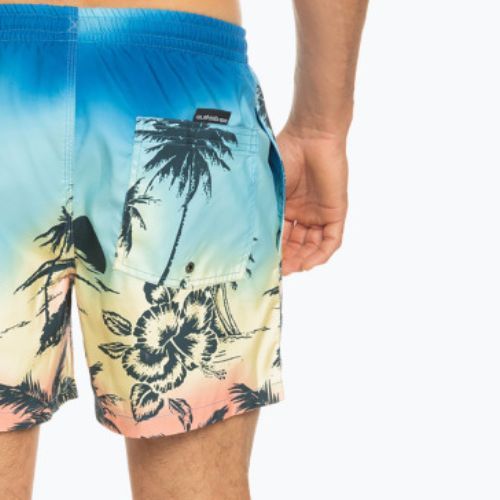 Pantaloni scurți de înot pentru bărbați Quiksilver Everyday Paradise Volley 15" albastru EQYJV03V999-YFB6