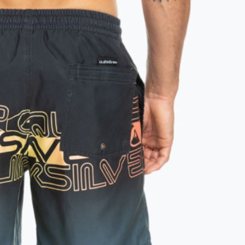 Pantaloni scurți de înot pentru bărbați Quiksilver Everyday Wordblock Volley 17" Graphite EQYJV04005-KVJ6