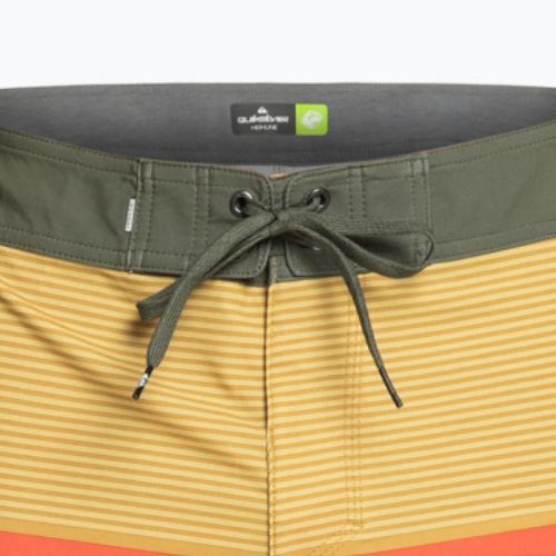 Pantaloni scurți de înot pentru bărbați Quiksilver Surfsilk Tijuana 18" galben-portocaliu EQYBS04778-CQY6