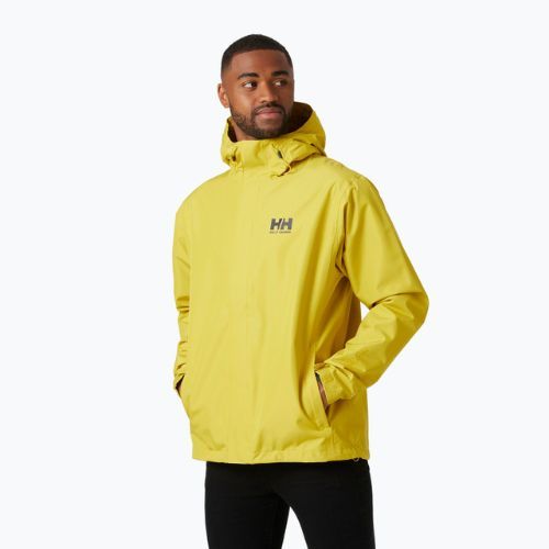 Jachetă de ploaie pentru bărbați Helly Hansen Seven J olive 62047_426