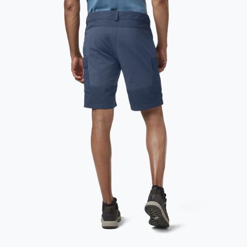 Pantaloni scurți de trekking pentru bărbați Helly Hansen Vandre Cargo albastru marin 62699_576