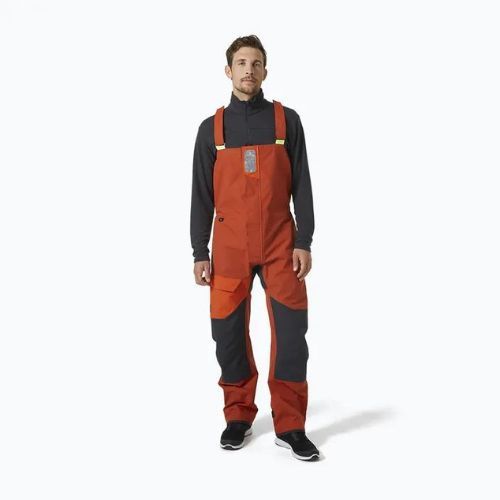 Helly Hansen pantaloni de navigatie pentru bărbați Newport Coastal Bib roșu 34267_308
