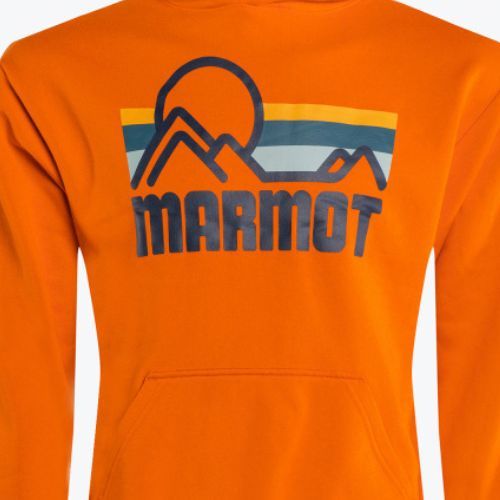 Marmot Coastal Hoody pentru bărbați bluză de trekking portocalie M14258215