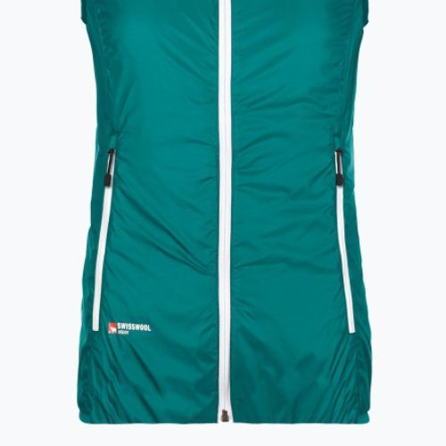 Ortovox Swisswool Piz Boe trening pentru femei fără mâneci verde