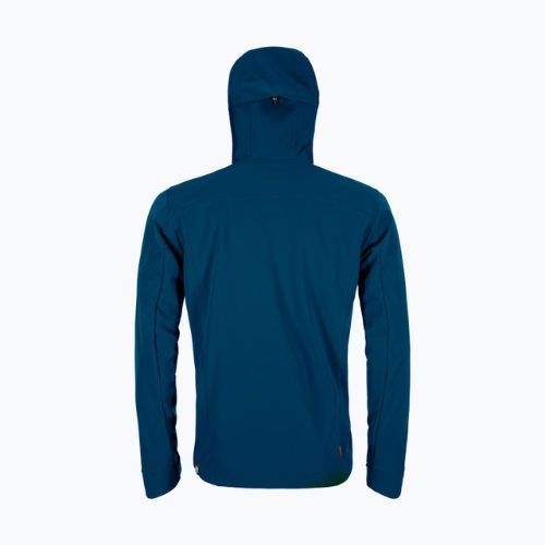 Jachetă softshell pentru bărbați Ortovox Pordoi albastru marin 60173