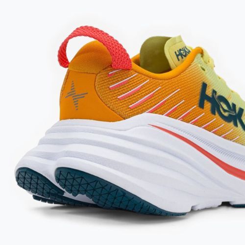 Pantofi de alergare pentru femei HOKA Bondi X galben-portocaliu 1113513-YPRY