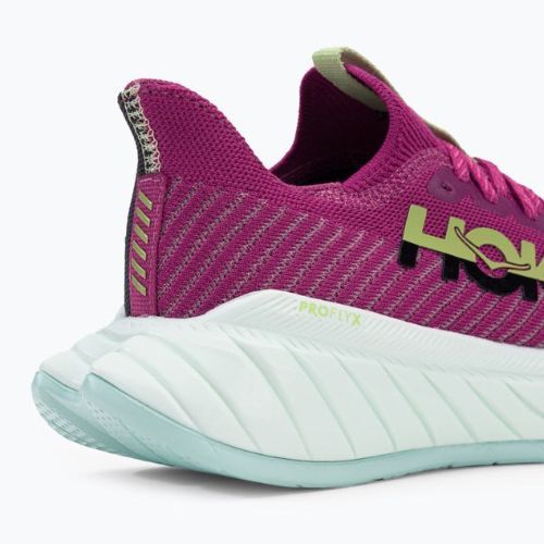 Pantofi de alergare pentru femei HOKA Carbon X 3 roz 1123193-FFBL