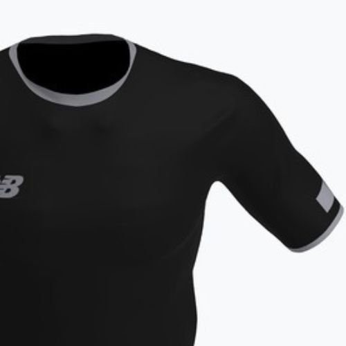 Tricou de fotbal pentru copii New Balance Turf negru NBEJT9018