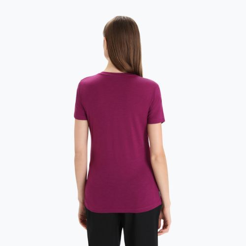 Icebreaker Tech Lite II SS tricou de trekking pentru femei purpuriu