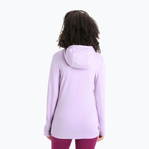 Geacă de trekking pentru femei Icebreaker Quantum III LS Zip Hood violet 0A59JW