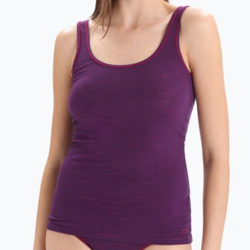 Tricou termic pentru femei icebreaker Siren Tank go berry