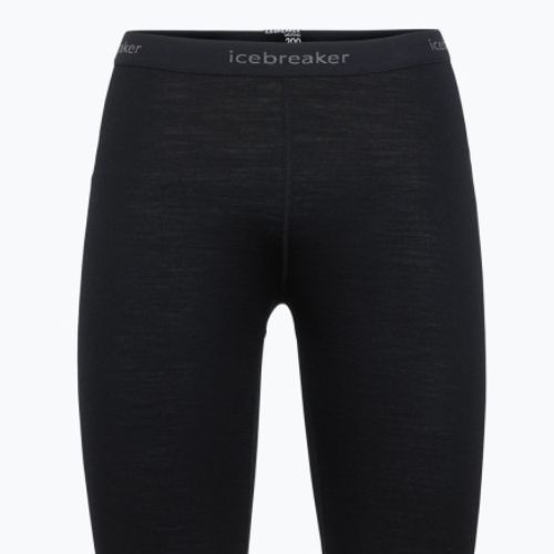 Pantaloni termici pentru femei icebreaker 200 Oasis Legless negru 104382