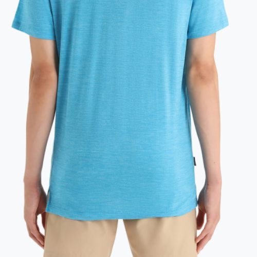 Cămașă de trekking pentru bărbați Icebreaker Sphere II SS albastru 0A56C6