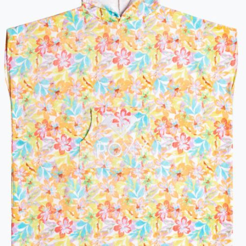 Poncho pentru femei ROXY Stay Magical Printed 2021 snow white pualani combo