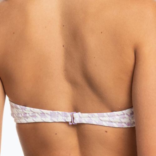 Costum de baie top ROXY Check It Bandeau 2021 purple rose