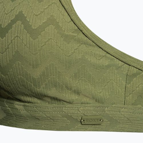 Costum de baie top ROXY Current Coolness Bralette 2021 loden green