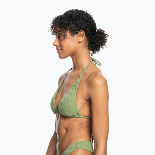 Costum de baie top ROXY Current Coolness Elongated Triangle 2021 loden green