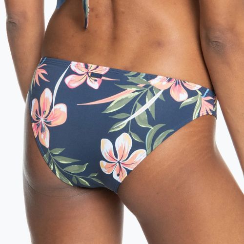 Partea de jos a costumului de baie ROXY Into The Sun 2021 mood indigo tropical depht