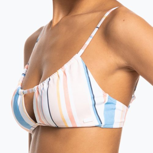 Costum de baie top ROXY Beach Classics Bralette 2021 peach whip sand stripper