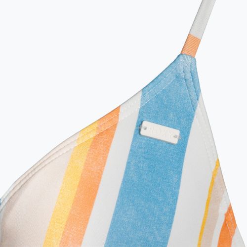 Costum de baie top ROXY Beach Classics Fixed Triangle 2021 peach whip sand stripper