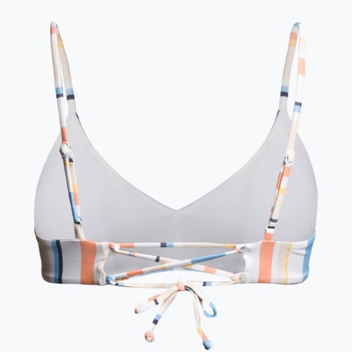 Costum de baie top ROXY Beach Classics Strappy Bra 2021 peach whip sand stripper