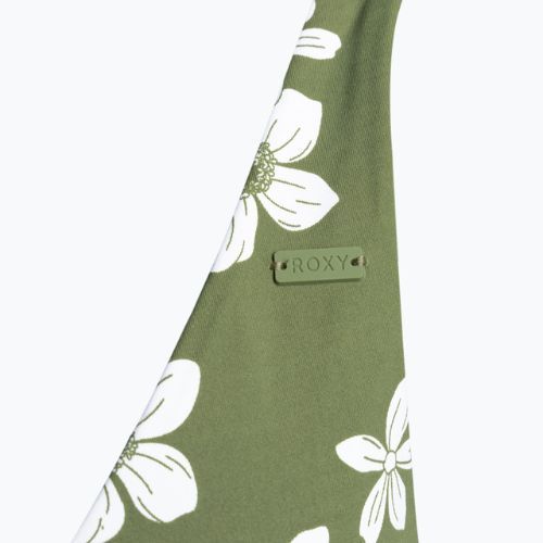 Costum de baie top ROXY Retro Revo Twist Bra 2021 loden green surfrider spirit s