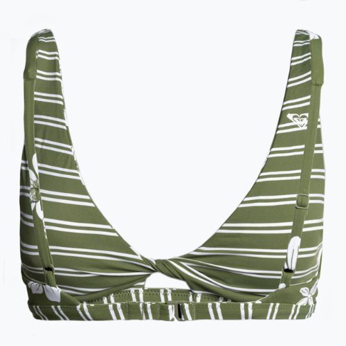 Costum de baie top ROXY Retro Revo Twist Bra 2021 loden green surfrider spirit s