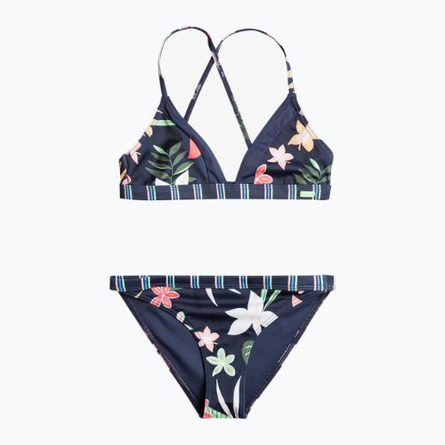 Costum de baie din două piese pentru copii ROXY Vacay For Life Athletic Set 2021 mood indigo alma swim