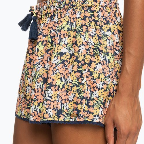 Pantaloni scurți de baie pentru femei ROXY Salty Tan 2021 mood indigo ditsy love