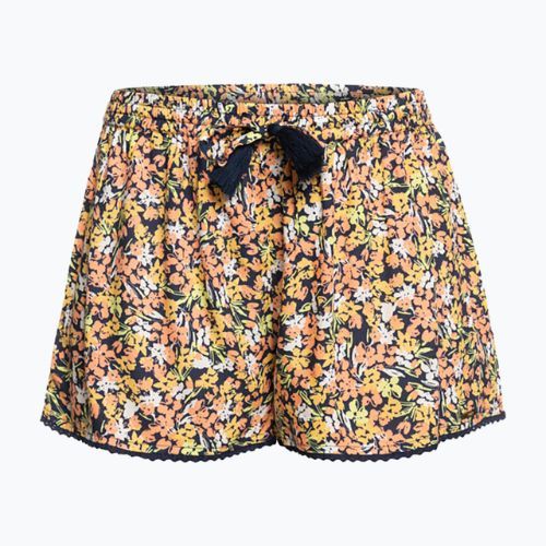 Pantaloni scurți de baie pentru femei ROXY Salty Tan 2021 mood indigo ditsy love
