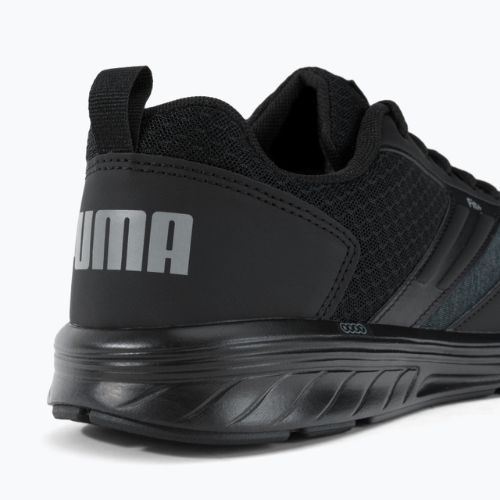 PUMA Nrgy Comet pantofi de alergare negru-gri 190556 38