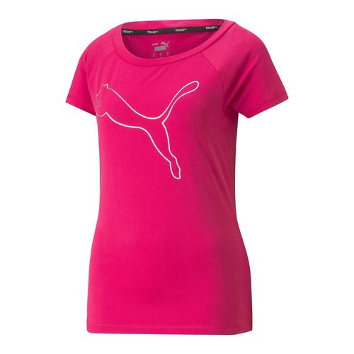 Tricou de antrenament pentru femei PUMA Train Favorite Jersey Cat roz 522420 64