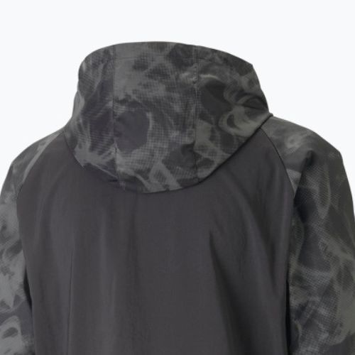 Jachetă de alergare pentru bărbați PUMA Run Favorite Aop Woven negru 523389 01