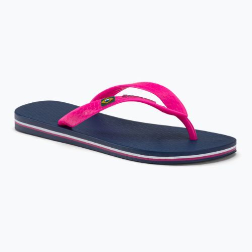 Ipanema Clas Brasil II - șlapi de damă în albastru marin și roz 80408-20502