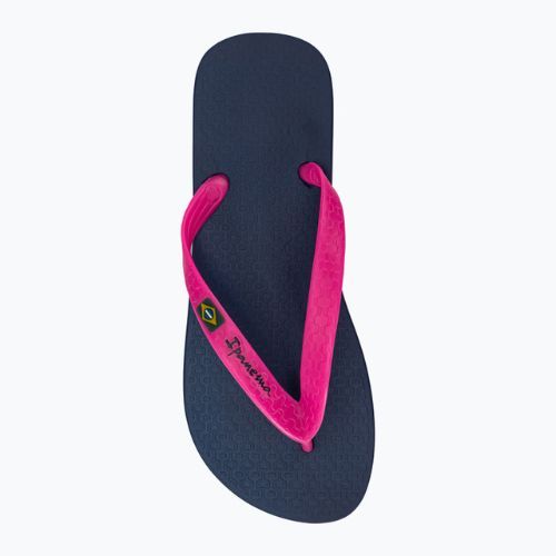 Ipanema Clas Brasil II - șlapi de damă în albastru marin și roz 80408-20502